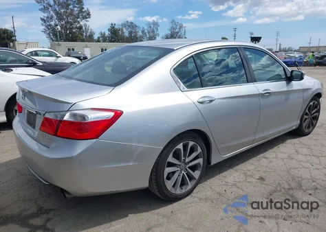 2013 Honda Accord Sport from USA, damaged, VIN 1HGCR2F54DA241613